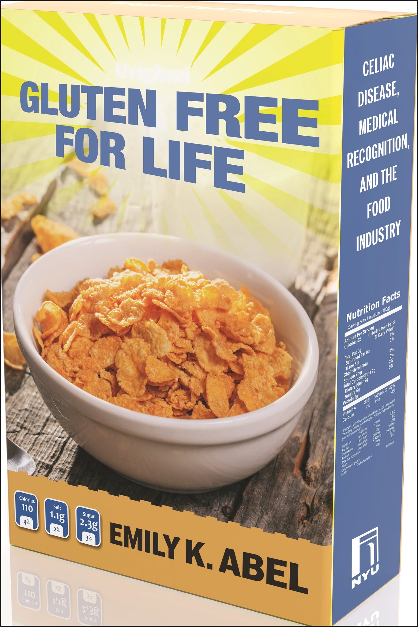 Cover image for Gluten Free for Life ISBN 9781479834938